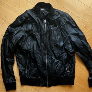Members only leather jacket